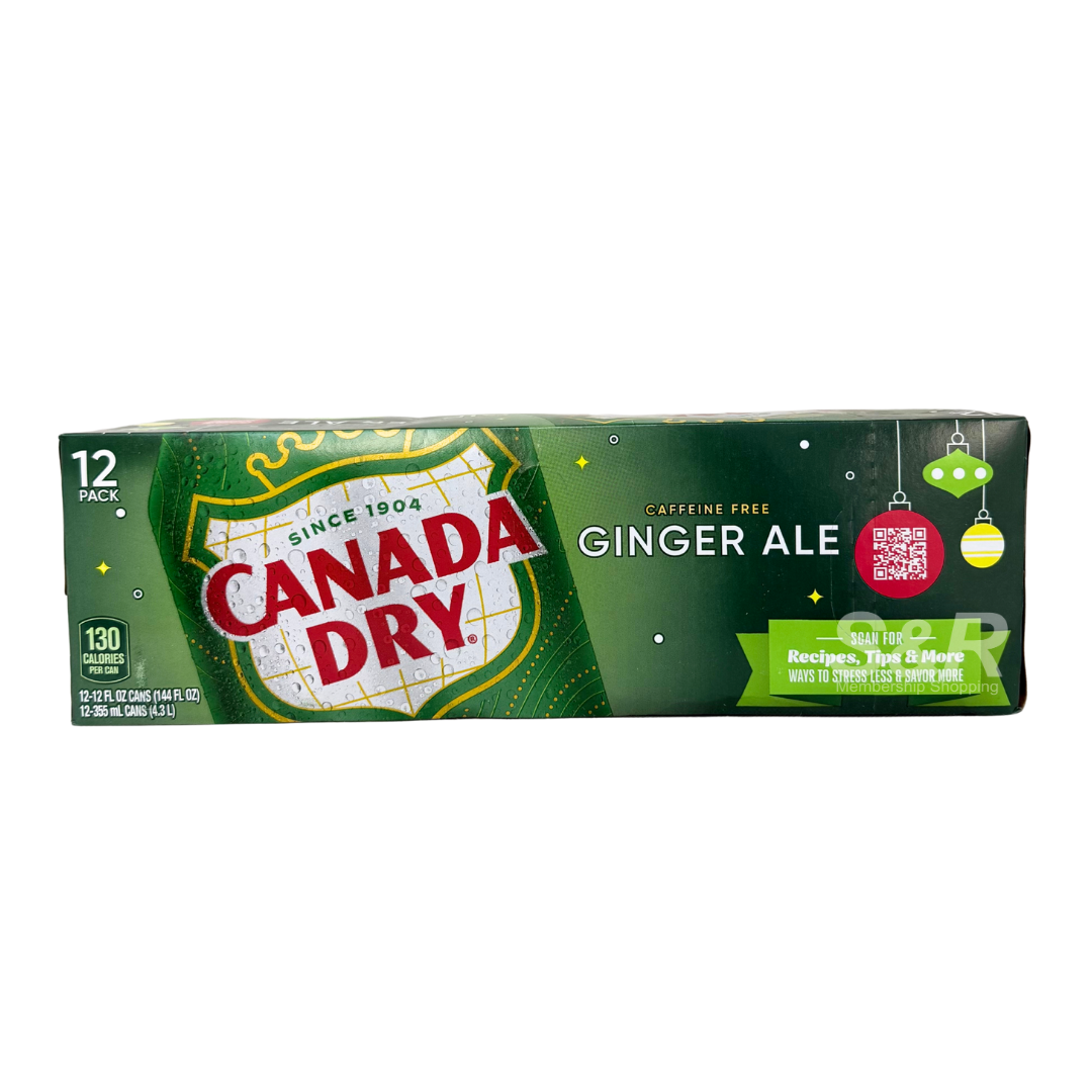 Canada Dry Ginger Ale 12 Cans x 355mL Canada Dry Ginger Ale 12 Cans x 355mL